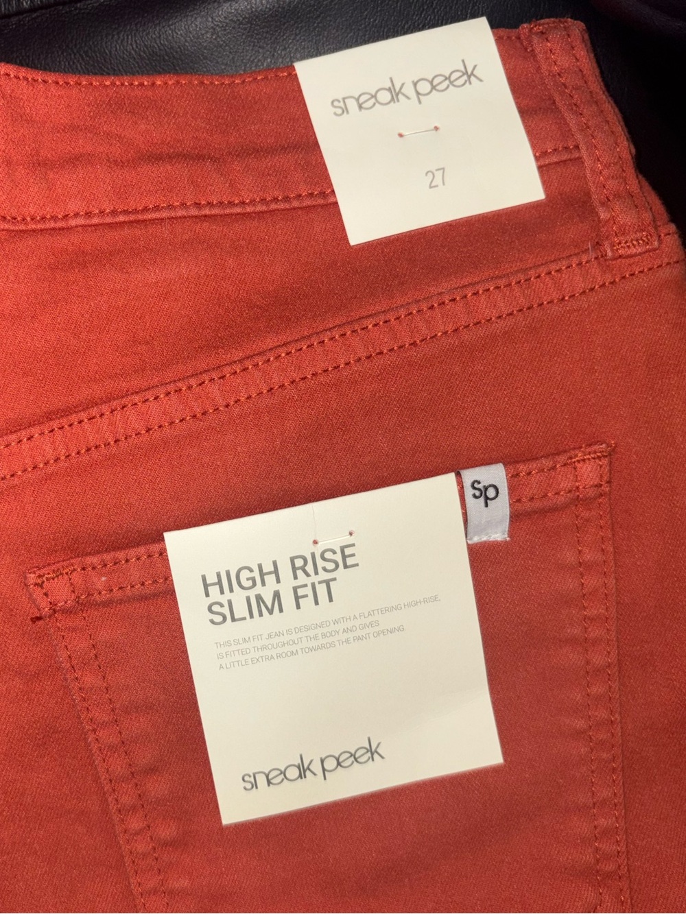 Sneak Peek NWT High Rise Slim Fit Jeans – Boutique - Picture 15 of 16
